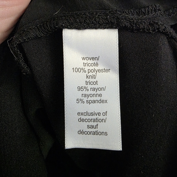 Maurices Black Sheer Blouse - Picture 4 of 11